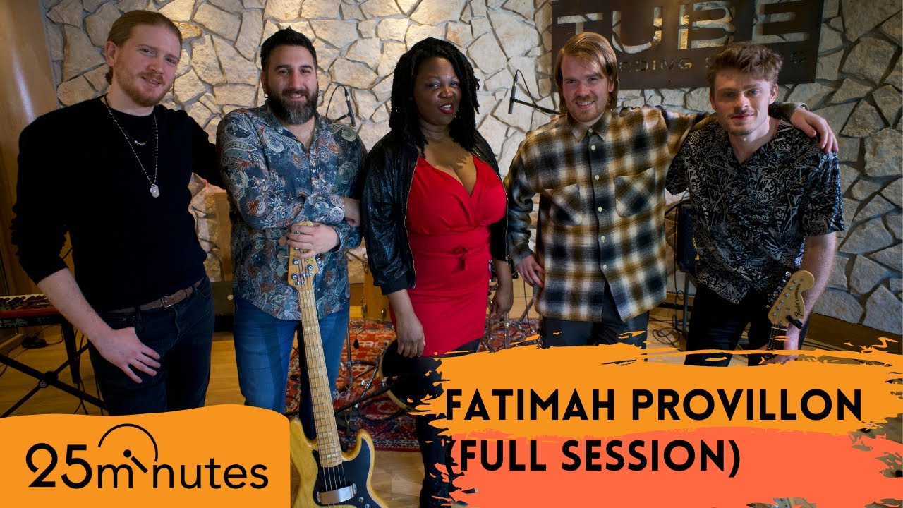 25 minutes, live session at Tube Recording Studio | Fatimah Provillon (full session)