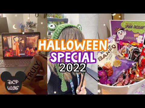 halloween special 2022 vlog // disney college program fall 🖤💜💚