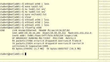 Linux Networking: ifconfig, ethtool (2 of 6)