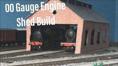 00 Gauge Engine Shed Build