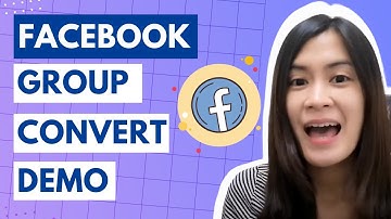 Group Convert DEMO - Google Extension to Store Facebook Group Members Information Automatically