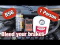 How to bleed the brakes on an R56 Mini Cooper S