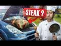 Faire cuire un steak sous un capot : ÇA FAIT QUOI ? thumbnail