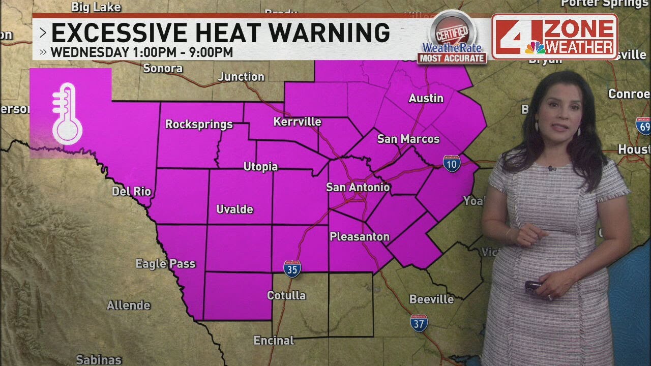 Heat Warning issued for San Antonio as temps could shatter May record ...
