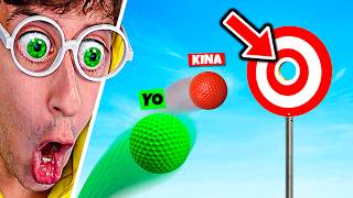 99.99% IMPOSIBLE ⛔!!! (Sólo HOYO en UNO vs Amiga 😂⛳) - Golf it TEKENDO