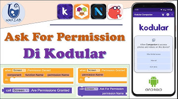 Cara Menggunakan Ask for Permission di Kodular
