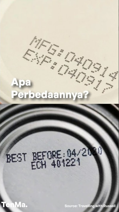 Apaya perbedaan dari expired date dengan best before date? Yuk simak videonya biar paham! ☺️#shorts