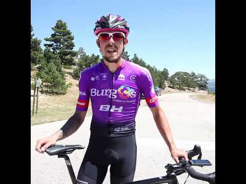 Video: Burgos-BH, Angel Madrazo'ya girerek Grand Tour etap galibiyetini neredeyse heba ediyordu