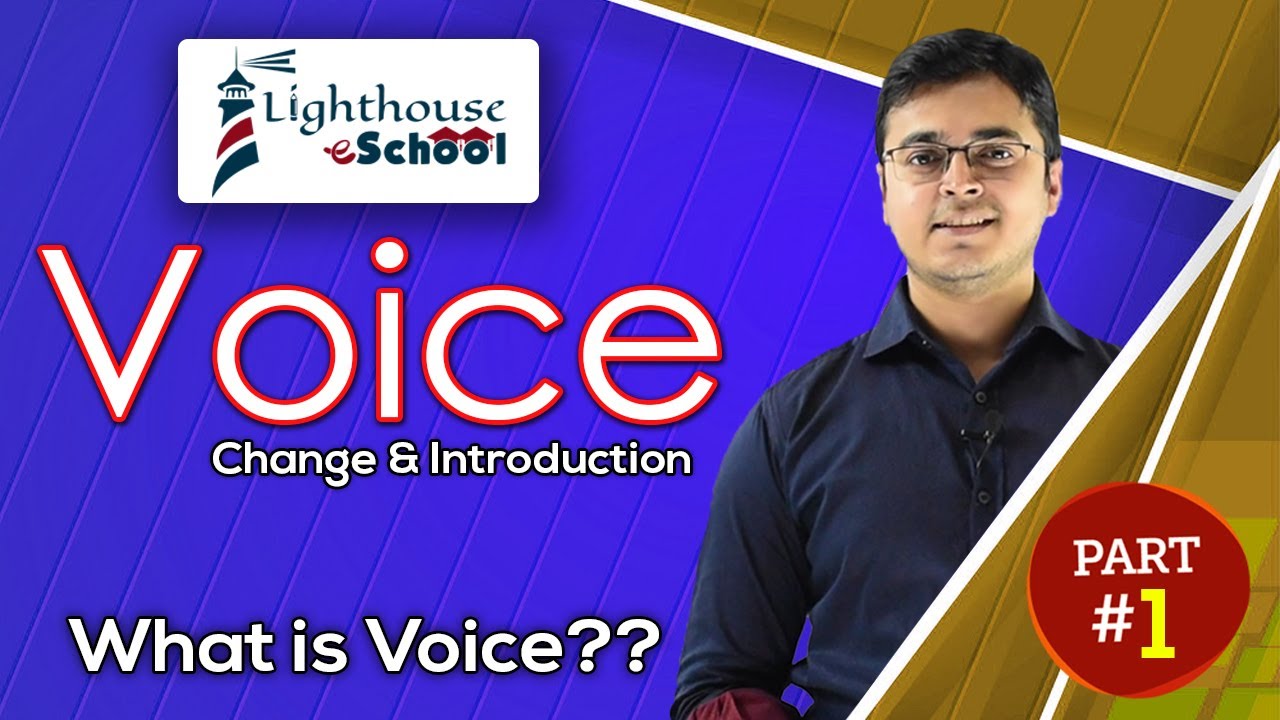 Voice English Grammar || Part-1 || What is Voice? || Admission || Learning English Spoken