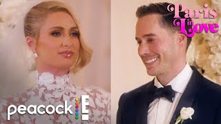 Paris Hilton \& Carter Reum Exchange Wedding Vows | Paris in Love | E!