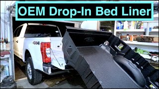 How to install 2020+ Superduty Bed Liner Drop In Bed Liner Ram 1500