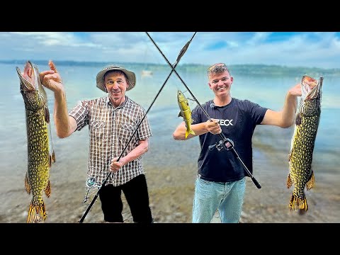 Father VS Son: The Big Pike Fishing Duel!