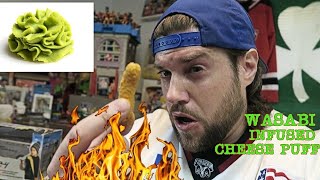 Eating The World's Hottest (Wasabi Infused) Cheese Puff Doesn't Go So Well | L.A. BEAST