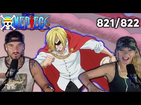 SANJI’S RETURN??!! | ONE PIECE | 821 - 822 | Reaction & Discussion