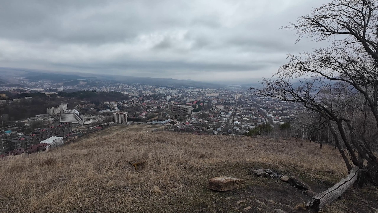 Кисловодск. Пешая прогулка от п. Белореченского. Семь ветров, Большой и Малый лбы.