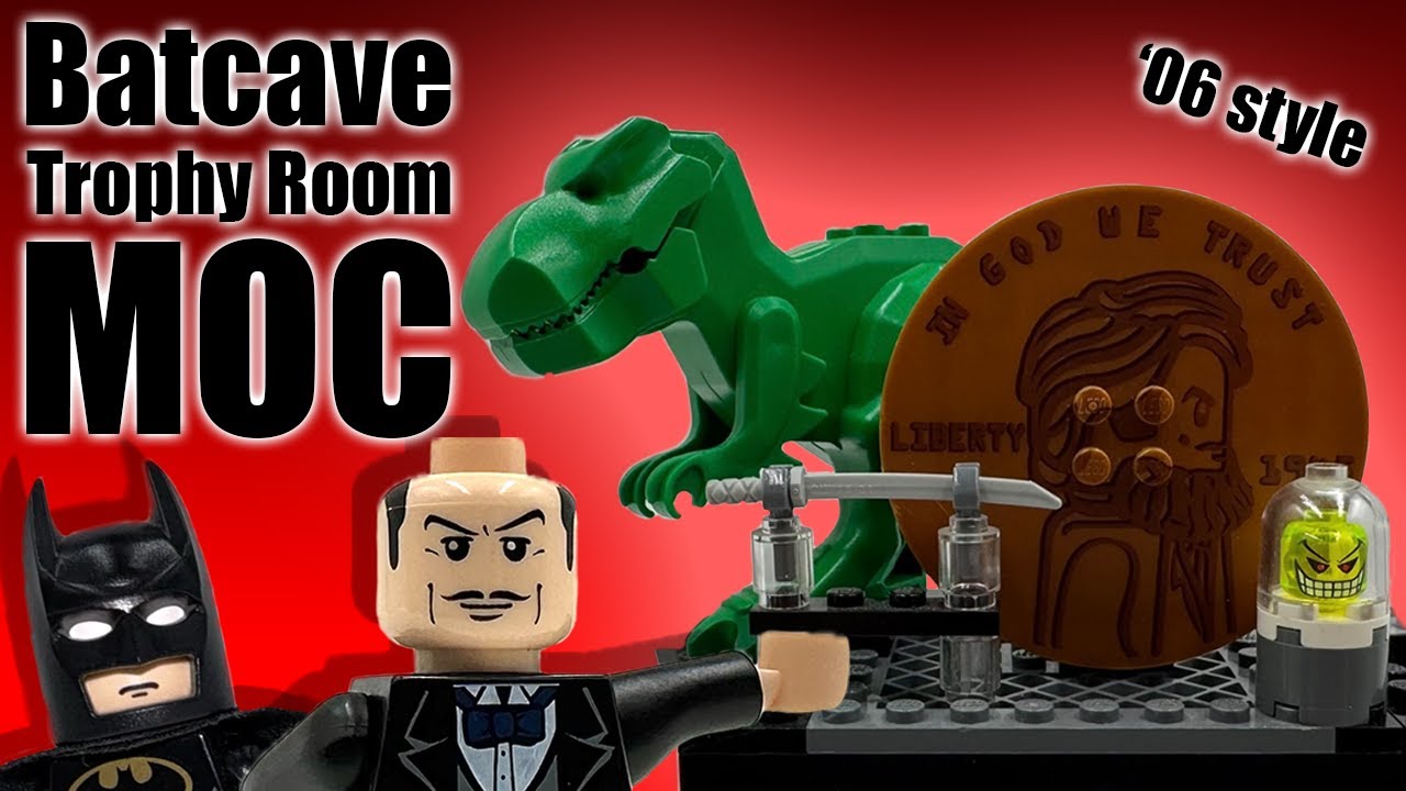 LEGO Batman - Batcave Trophy MOC Showcase (2006 Style)