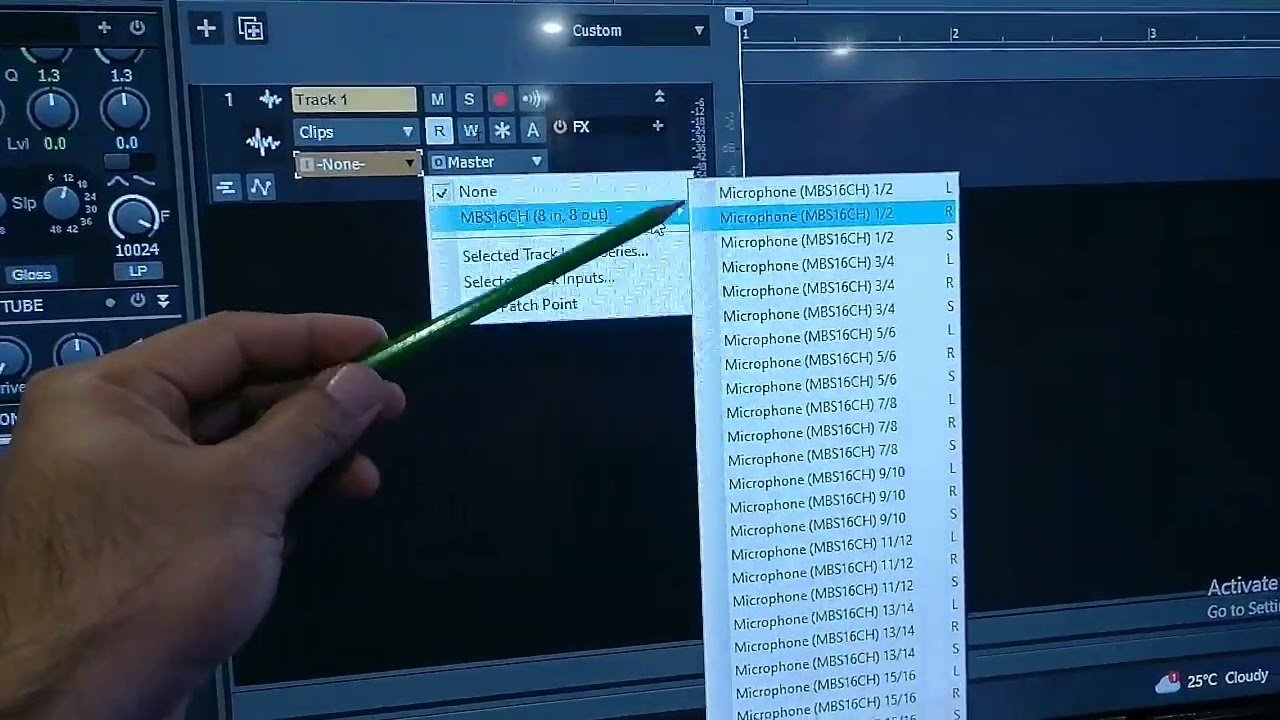 Trident IMIX Qube 16 Digital Mixer for Multitrack Recording
