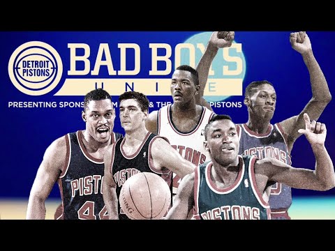 Detroit Pistons on X: Bad Boys! We're celebrating the 1989 &