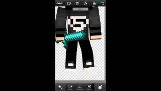 COMO FAZER RENDER DA SUA SKIN PELO ANDROID  (ESTILO CN4D)