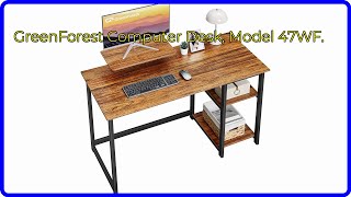 REVIEW (2026): GreenForest Computer Desk, Model 47WF.. ESSENTIAL details.