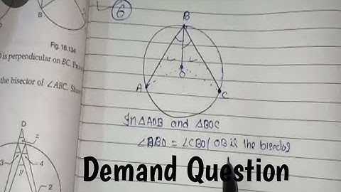 RD Sharma class 9 circle  Ex-16.4 || chapter 16|| CBSE board|| math||Q6