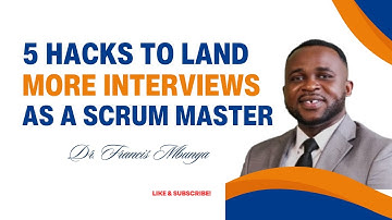 5 Resume Optimization Hacks That Would Land You More Scrum Master Interview