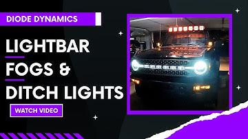 Diode Dynamic SS5 Light Bar  , SS3 Pods ,  & S1 Pocket Lights