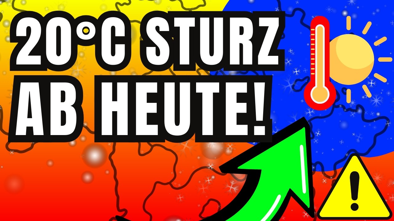 WARNUNG! 20°C Temperatursturz in Deutschland - Eis-Chaos ab HEUTE Nacht!