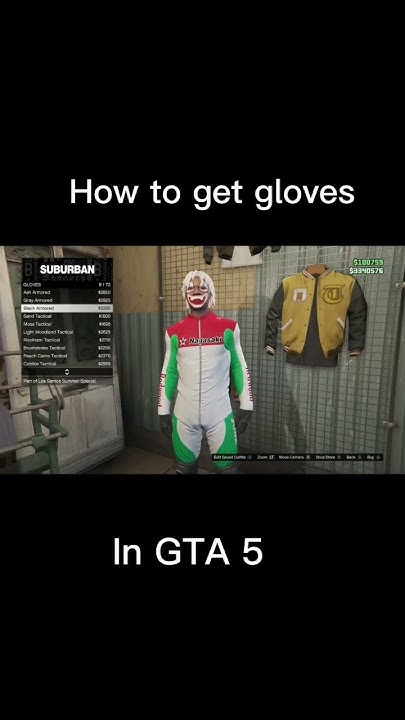 Where To Get Gloves In Gta 5 HOW TO GET GLOVES IN GTA 5 (2023) - YouTube
