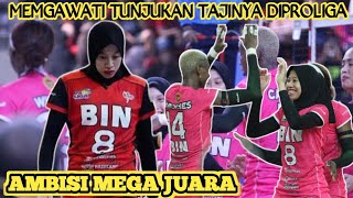 SPIKE MEGAWATI MENGAMUK DIPROLIGA😱AMBISI MEGA JUARA || TERLALU BERAT GENDONG 2 PEMAIN ASING BIN.