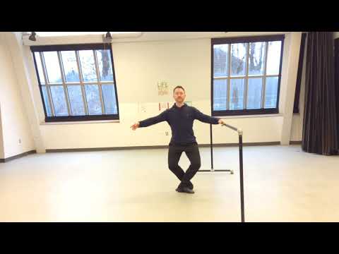 Free Online Dance Class Level 1 Degage from 5th Combination Demonstration- GoldBalletClub.com