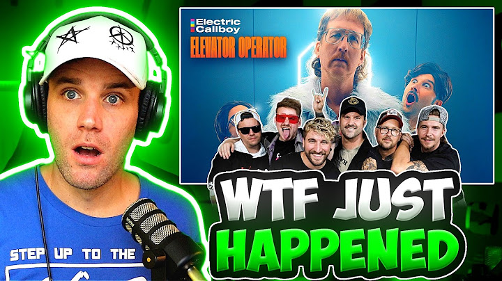 WTF.. | Rapper Reacts to Electric Callboy - ELEVATOR OPERATOR (First Reaction)