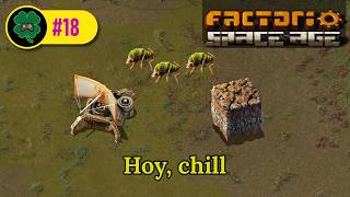 R R R ➡️ Radares, Relleno, Reventar bichos || Factorio bien ordenado