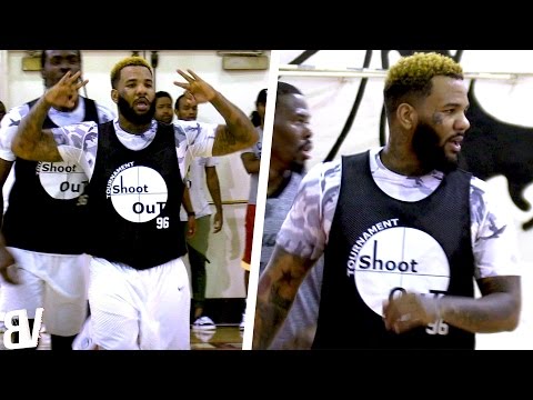 The Game GETTING BUCKETS?!?! Shows Off RANGE & TRASH TALKS in Los Angeles Pick-Up Game!