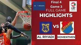 AL Riyadi vs Homentmen Full Game Highlights Final 4 Game 3 2023-2024