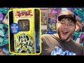 Vintage yugioh 2005 rocket warrior tin opening