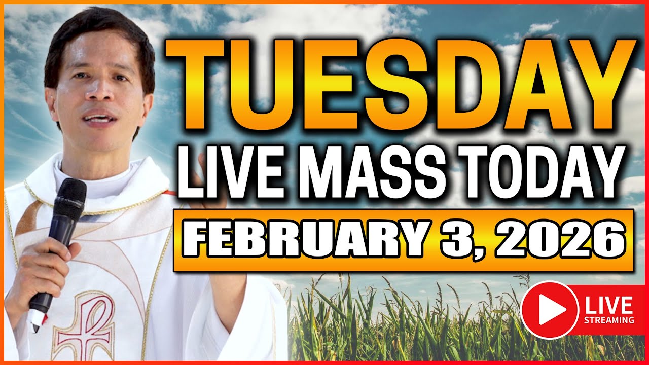 TUESDAY FILIPINO LIVE MASS TODAY II FEBRUARY 3, 2026 II FR. FIDEL ROURA
