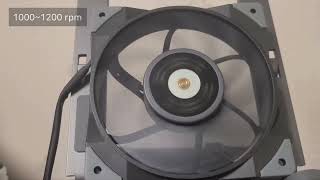 Raven Tl-B12 Thoughfan12 Fan Noise Comparison