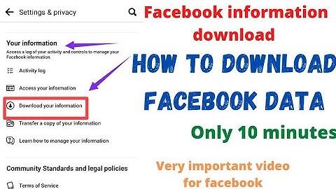 Does facebook data download include deleted messages