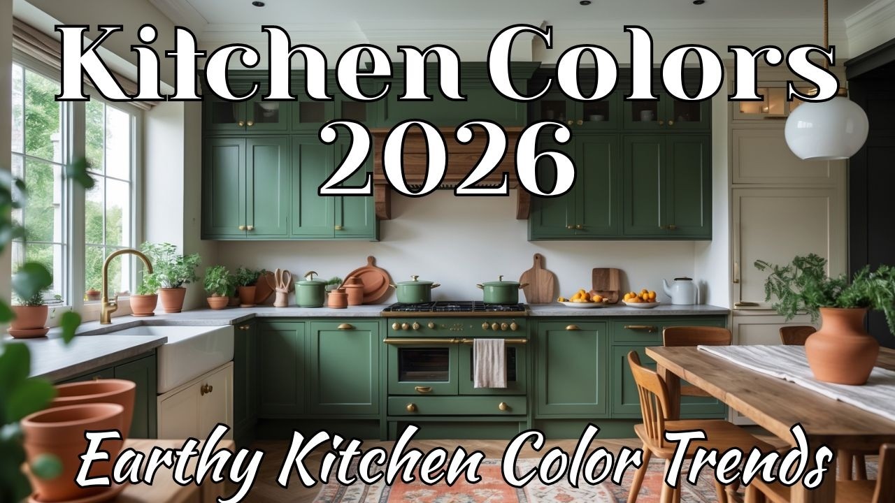 Top 5 Kitchen Cabinet Colors for 2026 | Organic & Earthy Kitchen Color ...