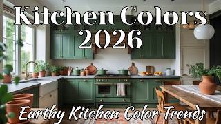 Top 5 Kitchen Cabinet Colors for 2026 | Organic & Earthy Kitchen Color Trends
