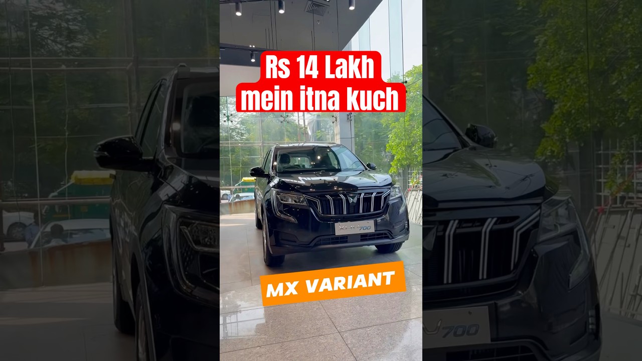 Rs 14 Lakh mein Mahindra XUV700 MX Variant 😎 7 Seater SUV @MahindraAutomotive #suv #mahindra #xuv