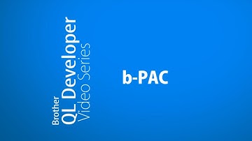 How to develop a custom b-Pac SDK | Brother QL Label Printers