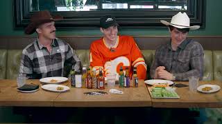 Chicken Wing Moment with Movember at Calgary Stampede 2026