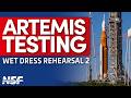 NASA conducts Second Wet Dress Rehearsal on SLS ahead of Artemis II (Part II)