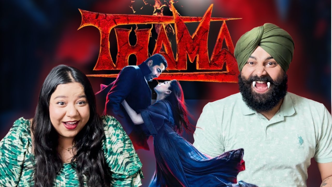 Movie of the Year???!!! | Thamma Trailer Reaction | Happily Reacting | First Time Watching