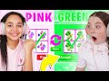ONE Colour TRADING CHALLENGE With My BEST FRIEND In Adopt Me! Roblox