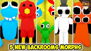 [UPDATE 81] 🤪 How to get ALL 5 NEW BACKROOMS MORPHS | Roblox