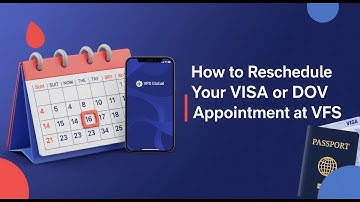 How to reschedule #VISA appointment DATE | DOV #appointment date at #vfs