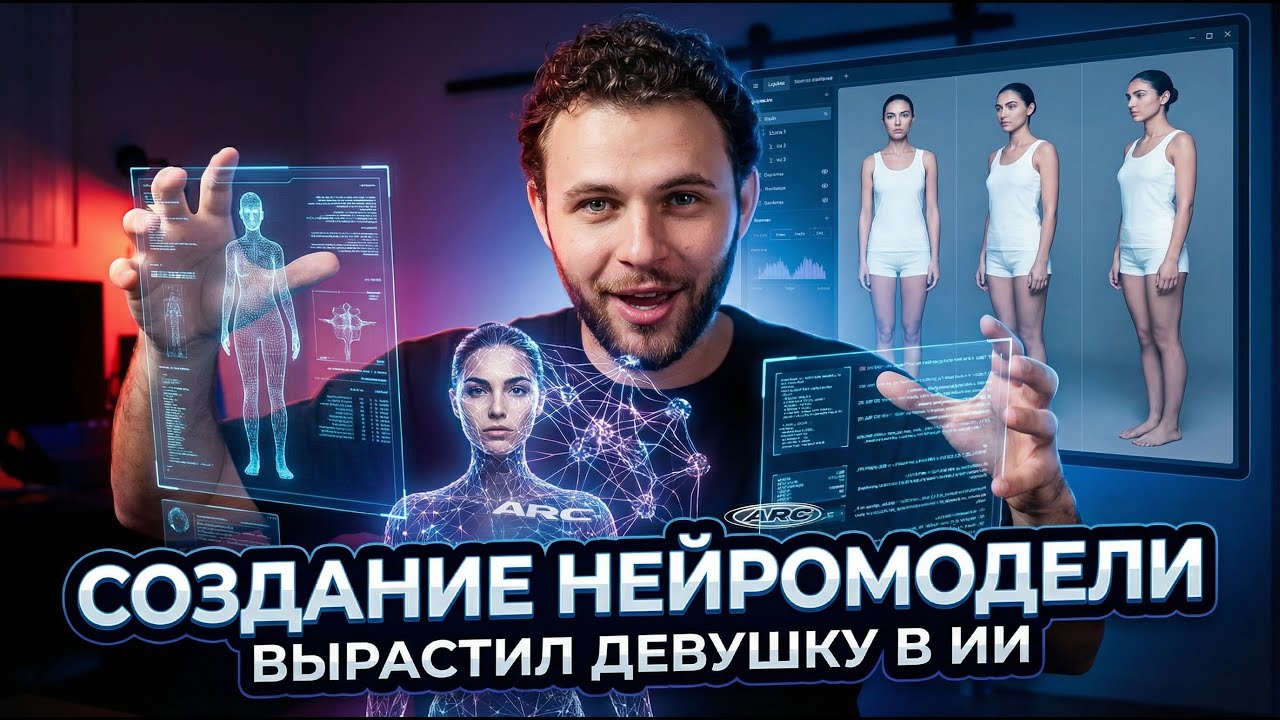 СОЗДАЕМ РЕАЛИСТИЧНУЮ НЕЙРОМОДЕЛЬ С 0/ПОШАГОВАЯ ИНСТРУКЦИЯ